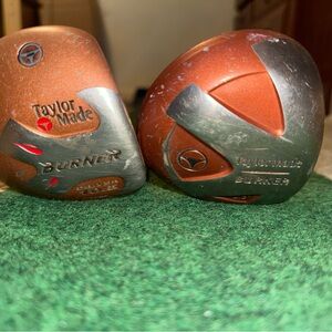 TaylorMade Burners 10.5 degrees, 9.5 degrees